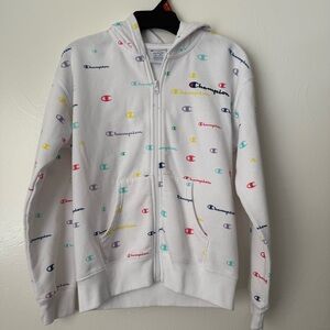 Kids Champion Zip-Up Hoodie